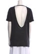 Iro Linen Scoop Neck T-Shirt