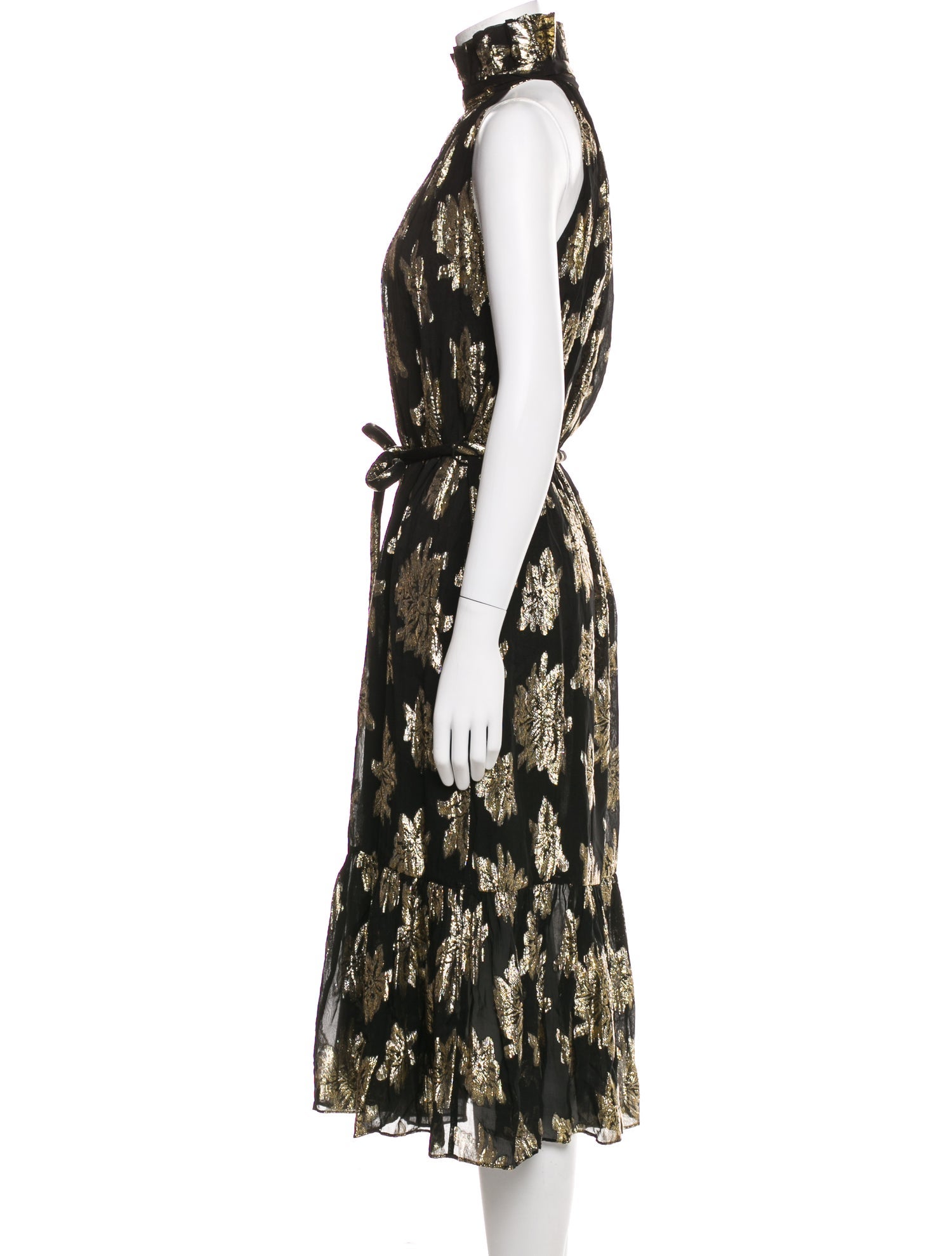 Iro Printed Long Dress