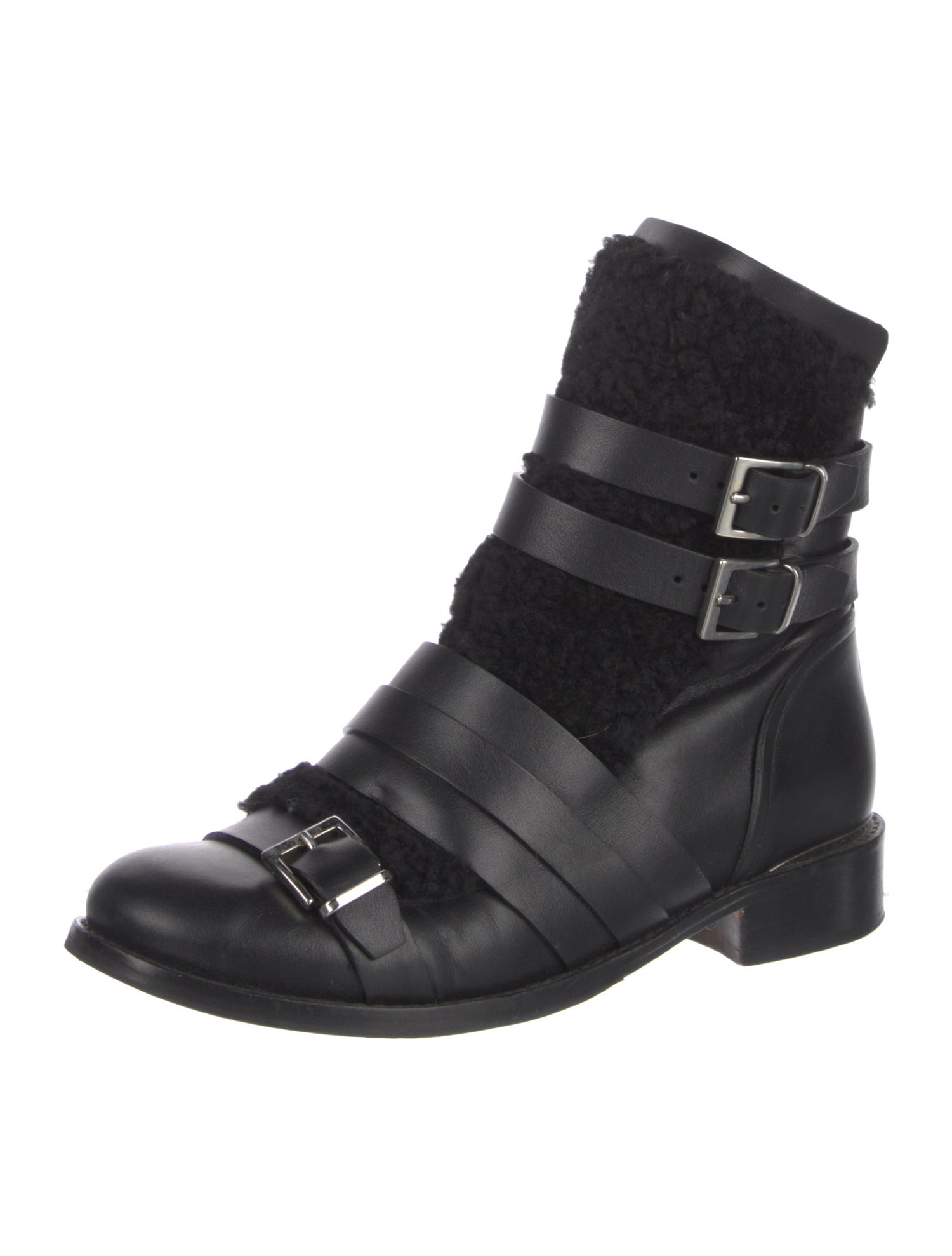 Iro Leather Combat Boots