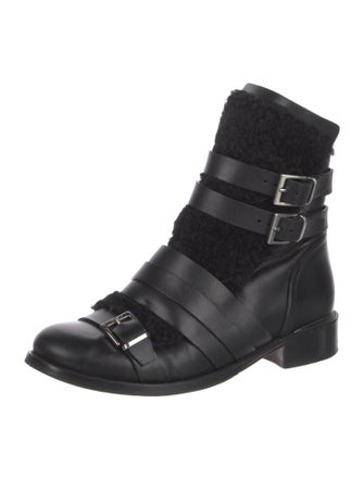 Iro Leather Combat Boots