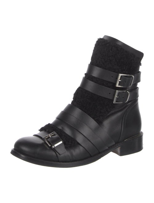 Iro Leather Combat Boots