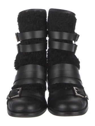 Iro Leather Combat Boots