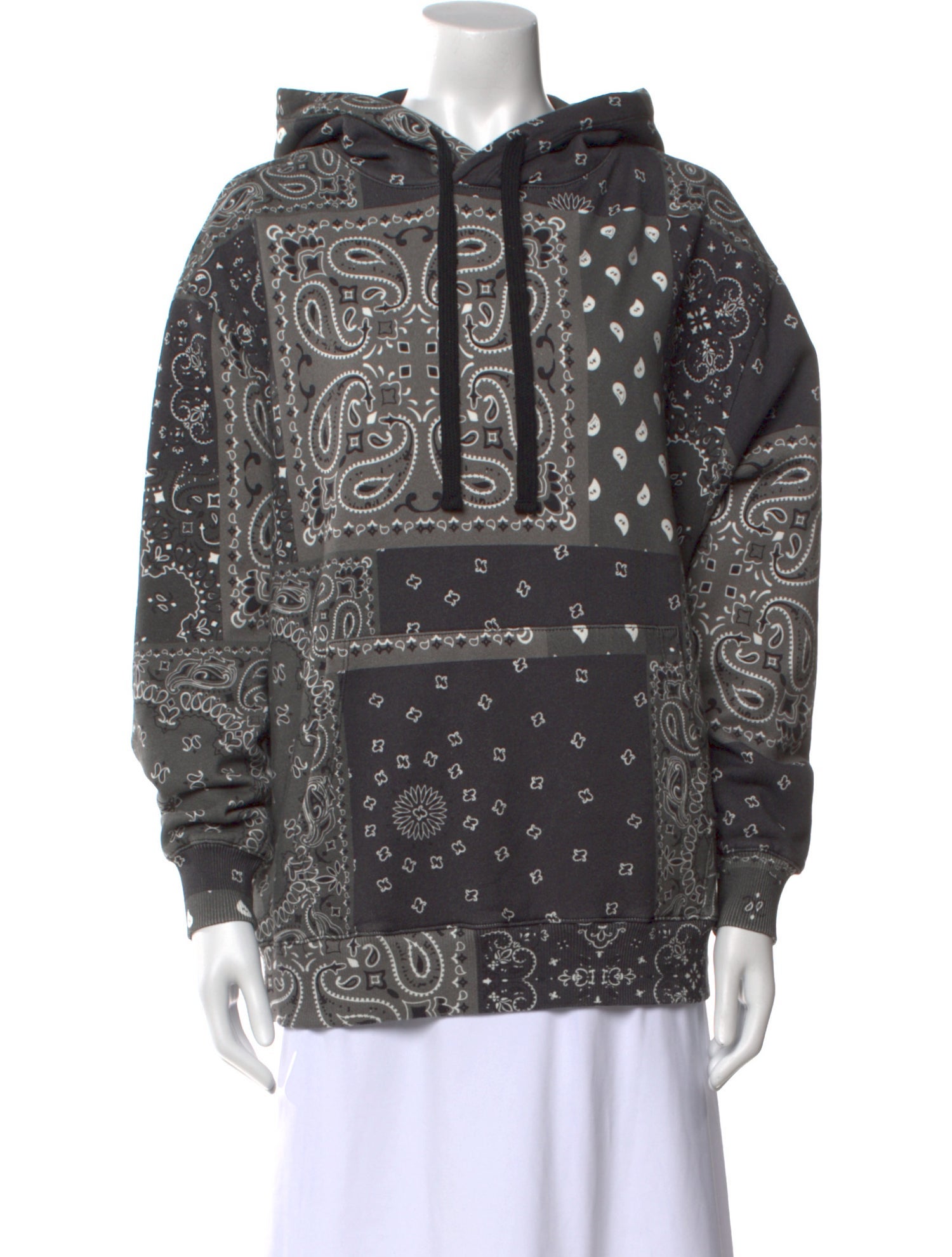 Iro Printed Mock Neck Sweatshirt