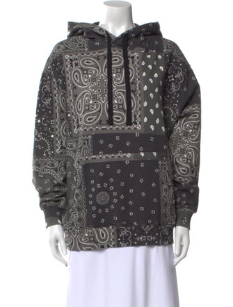 Iro Printed Mock Neck Sweatshirt