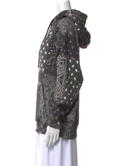 Iro Printed Mock Neck Sweatshirt