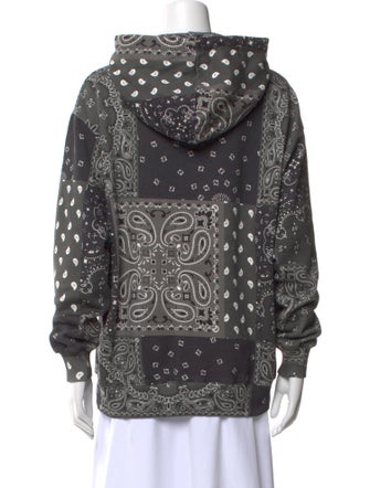 Iro Printed Mock Neck Sweatshirt