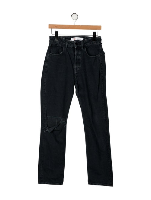 Iro Mid-Rise Straight Leg Jeans