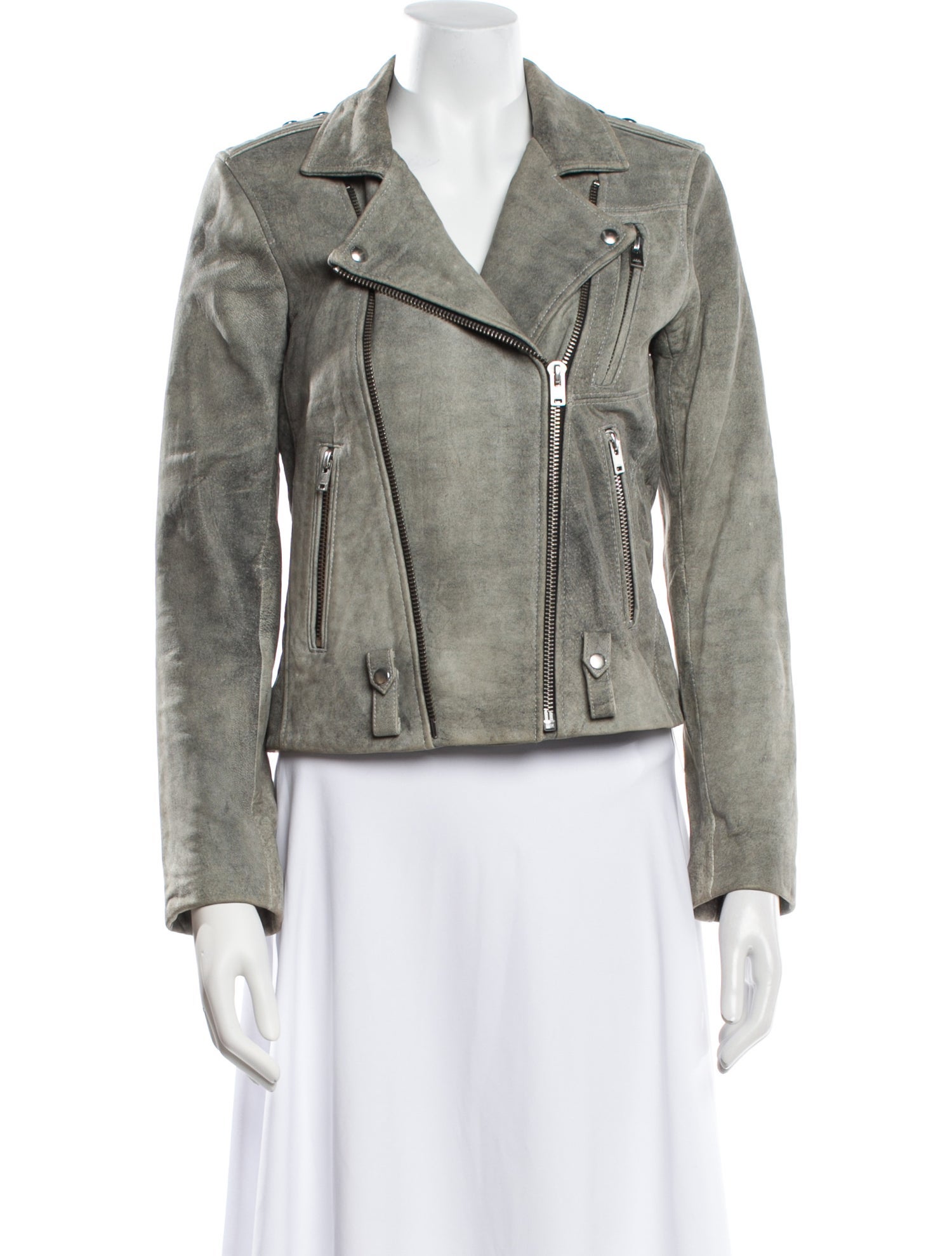 Iro Lamb Leather Biker Jacket