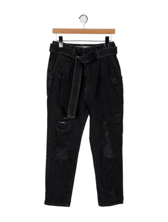 Iro High-Rise Straight Leg Jeans