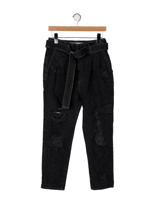 Iro High-Rise Straight Leg Jeans