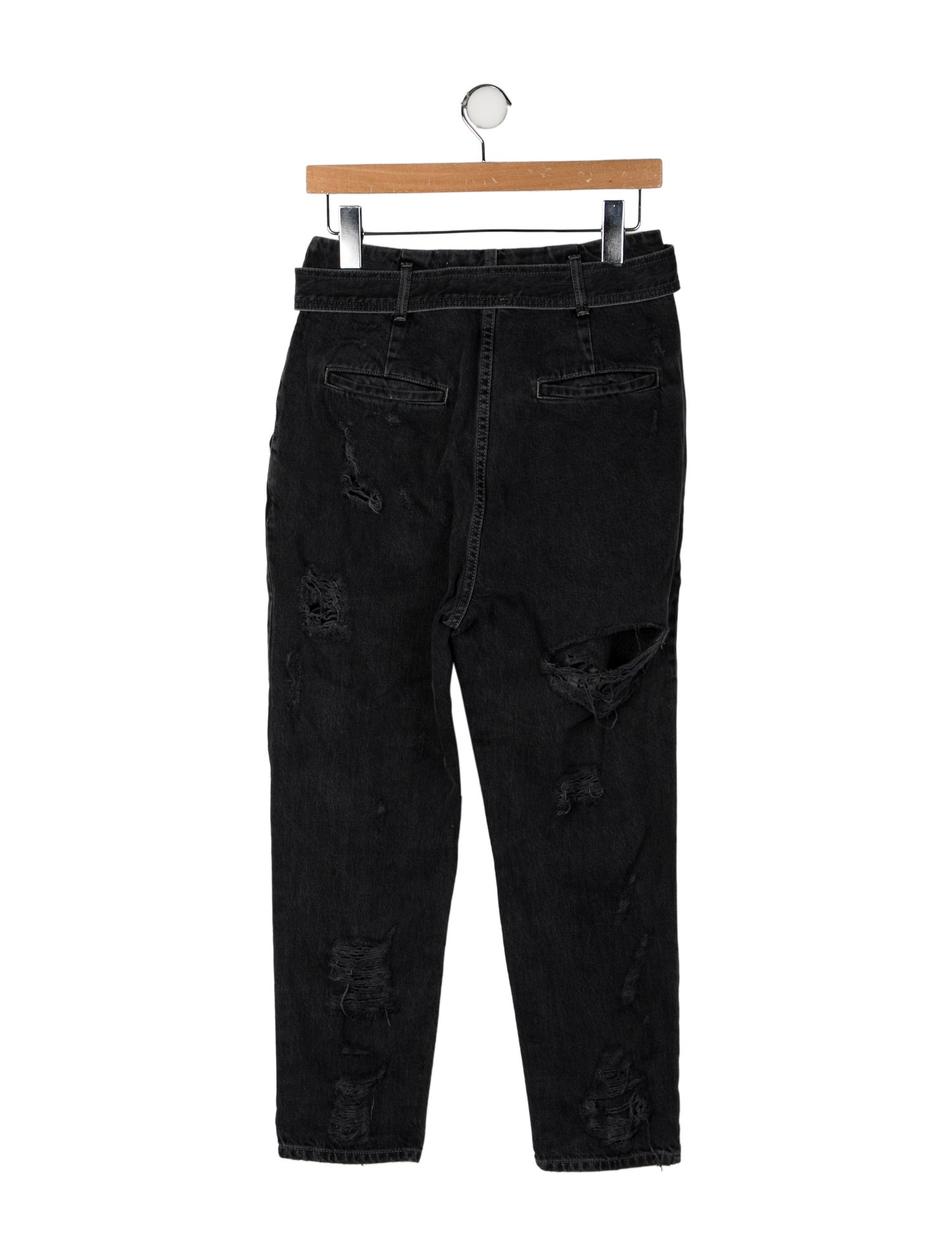 Iro High-Rise Straight Leg Jeans