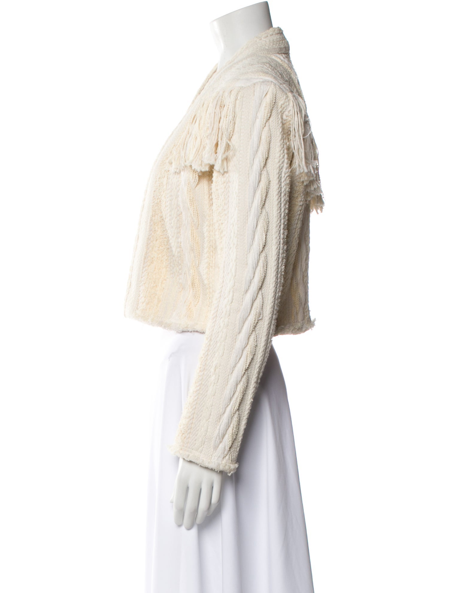 Iro Tweed Pattern Bolero