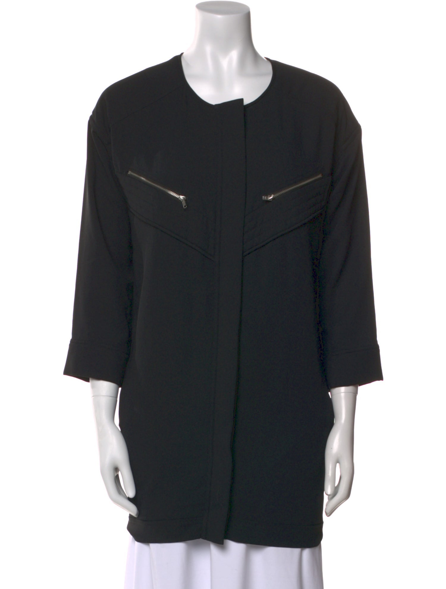 Iro Crew Neck Three-Quarter Sleeve Tunic