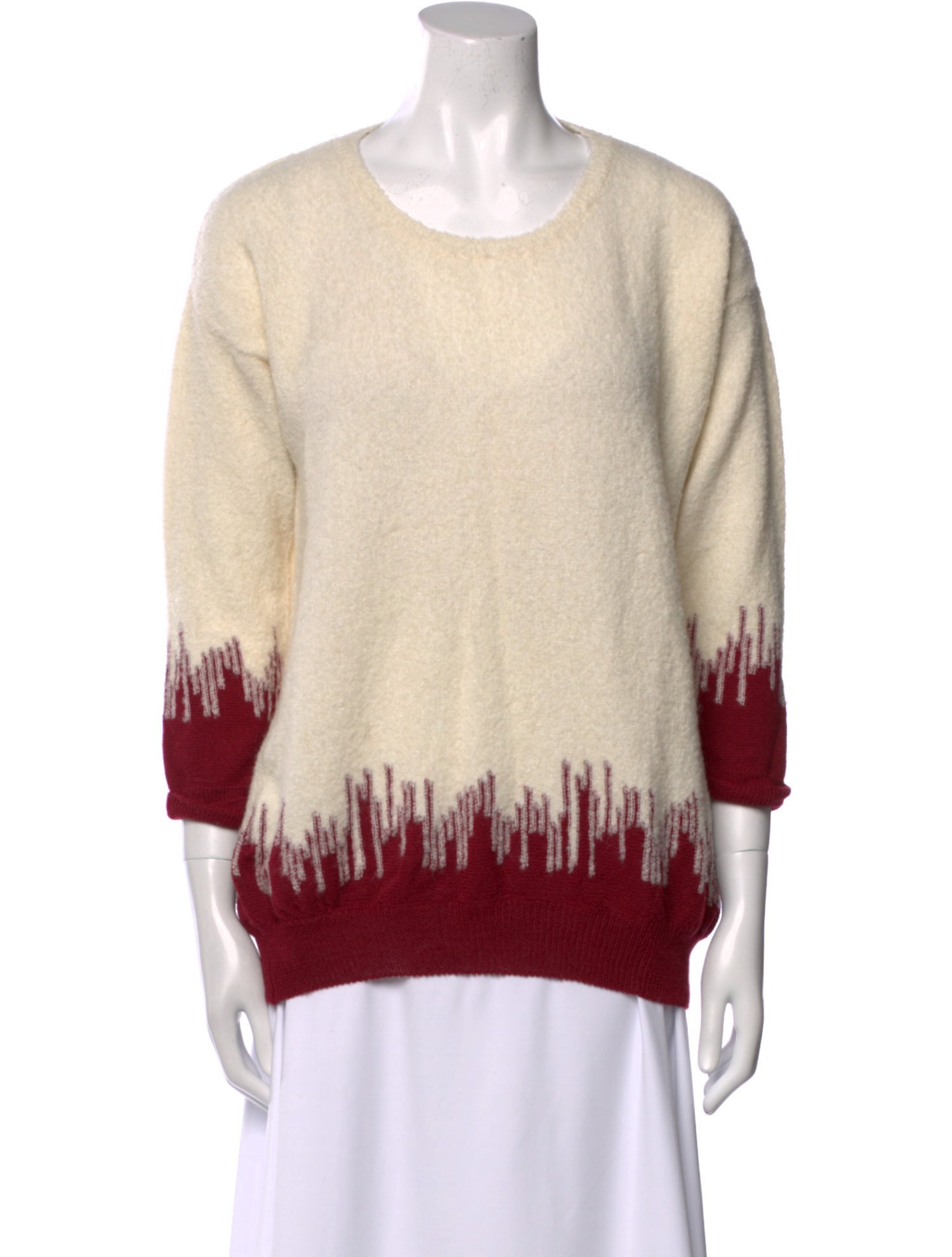 Iro Alpaca Printed Sweater