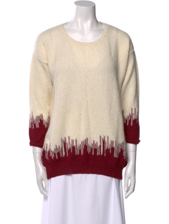 Iro Alpaca Printed Sweater