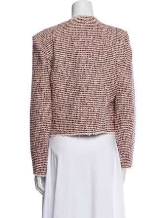 Iro Wool Tweed Pattern Evening Jacket