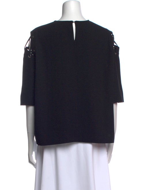 Iro Crew Neck Three-Quarter Sleeve Top