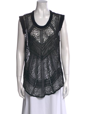 Iro Scoop Neck Sleeveless Tunic