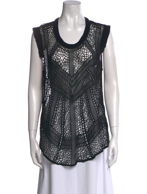 Iro Scoop Neck Sleeveless Tunic