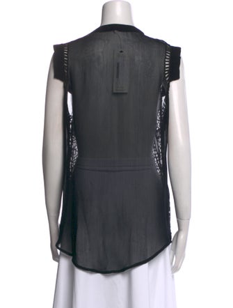 Iro Scoop Neck Sleeveless Tunic