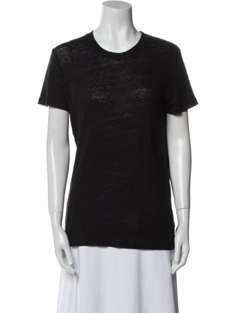 Iro Linen Crew Neck T-Shirt