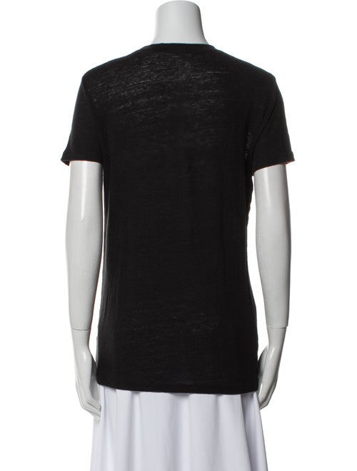 Iro Linen Crew Neck T-Shirt