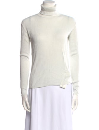 Iro Silk Turtleneck Top