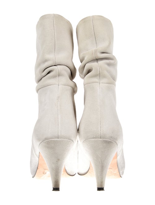 Iro Suede Leather Trim Embellishment Boots