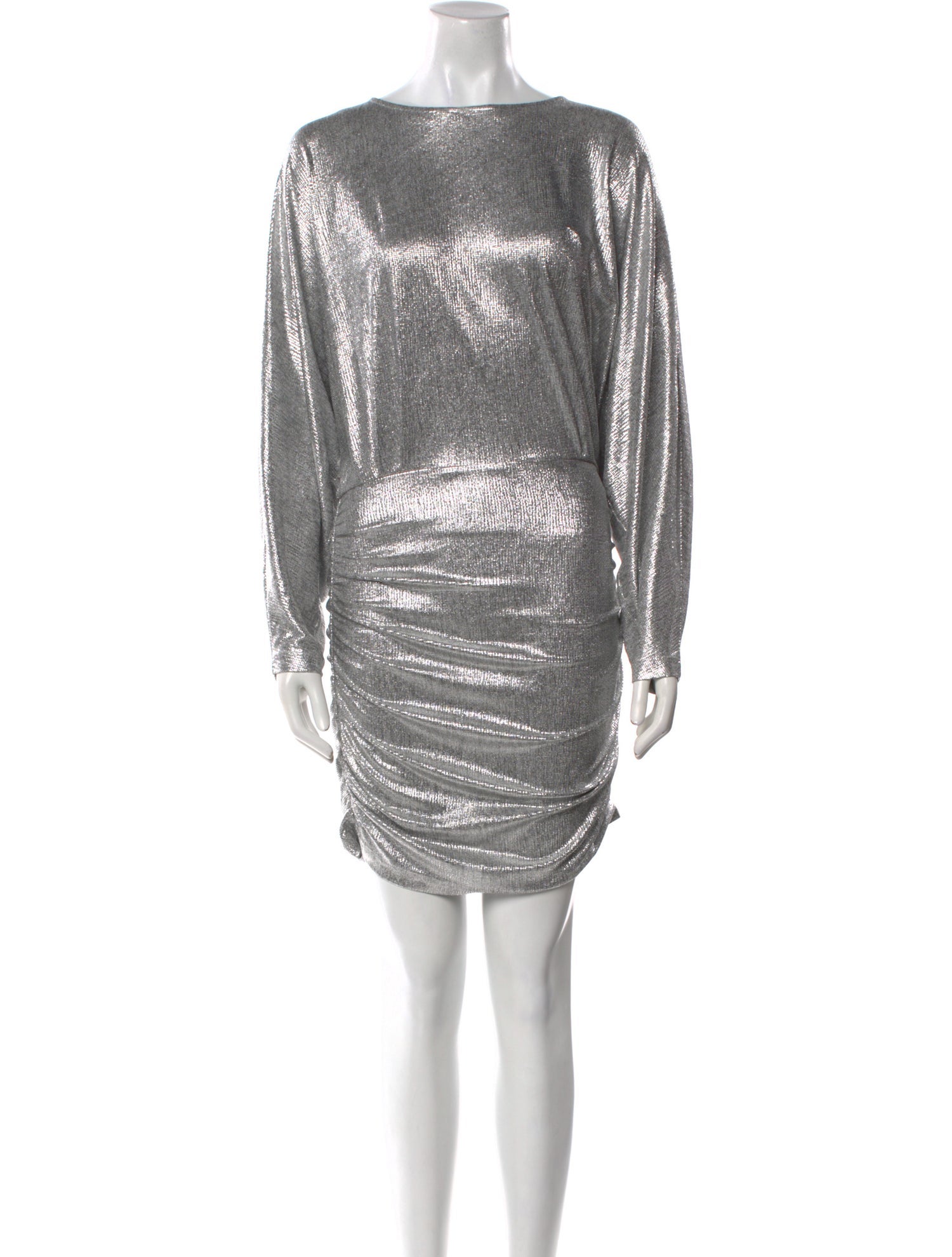 Iro Bateau Neckline Mini Dress