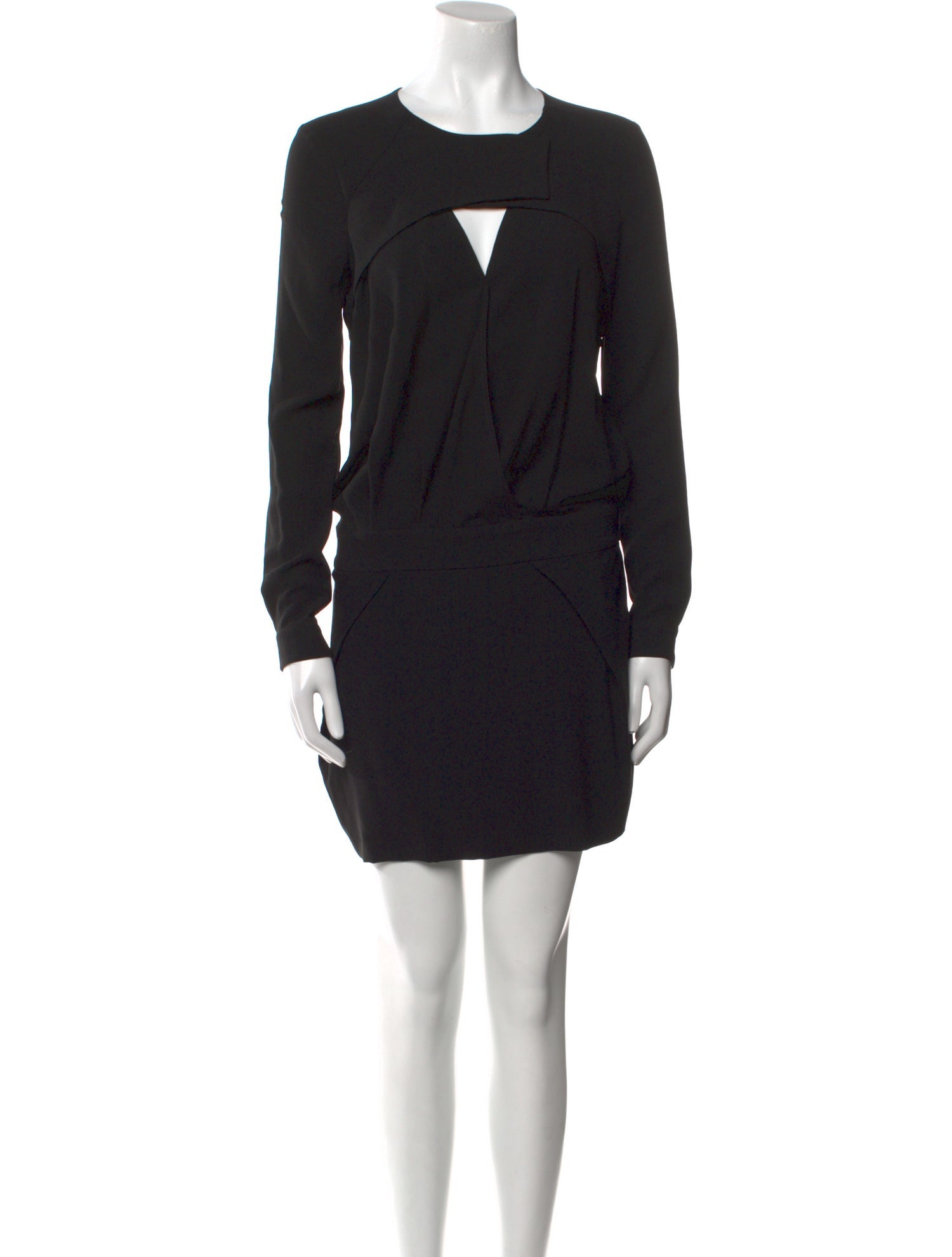 Iro Crew Neck Mini Dress