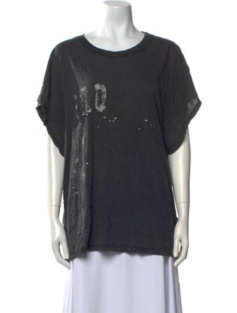 Iro Scoop Neck Short Sleeve T-Shirt