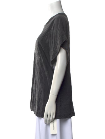 Iro Scoop Neck Short Sleeve T-Shirt