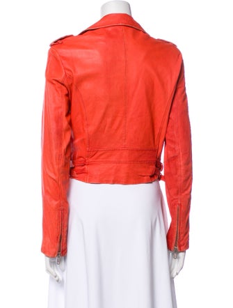 Iro Lamb Leather Biker Jacket