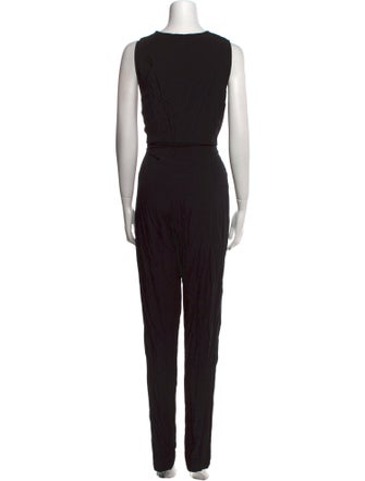Iro Plunge Neckline Jumpsuit
