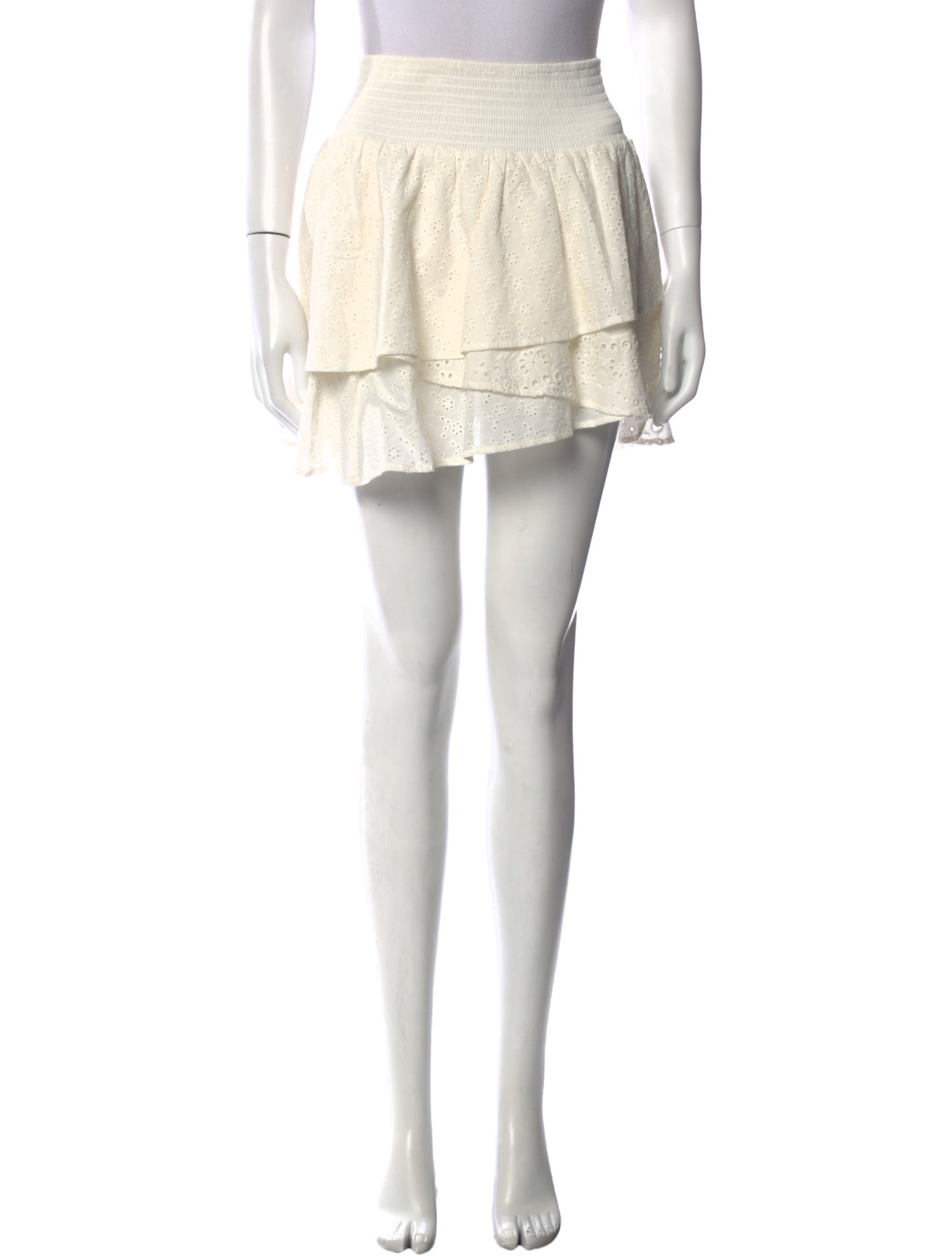 Iro Ruffle Embellishment Mini Skirt