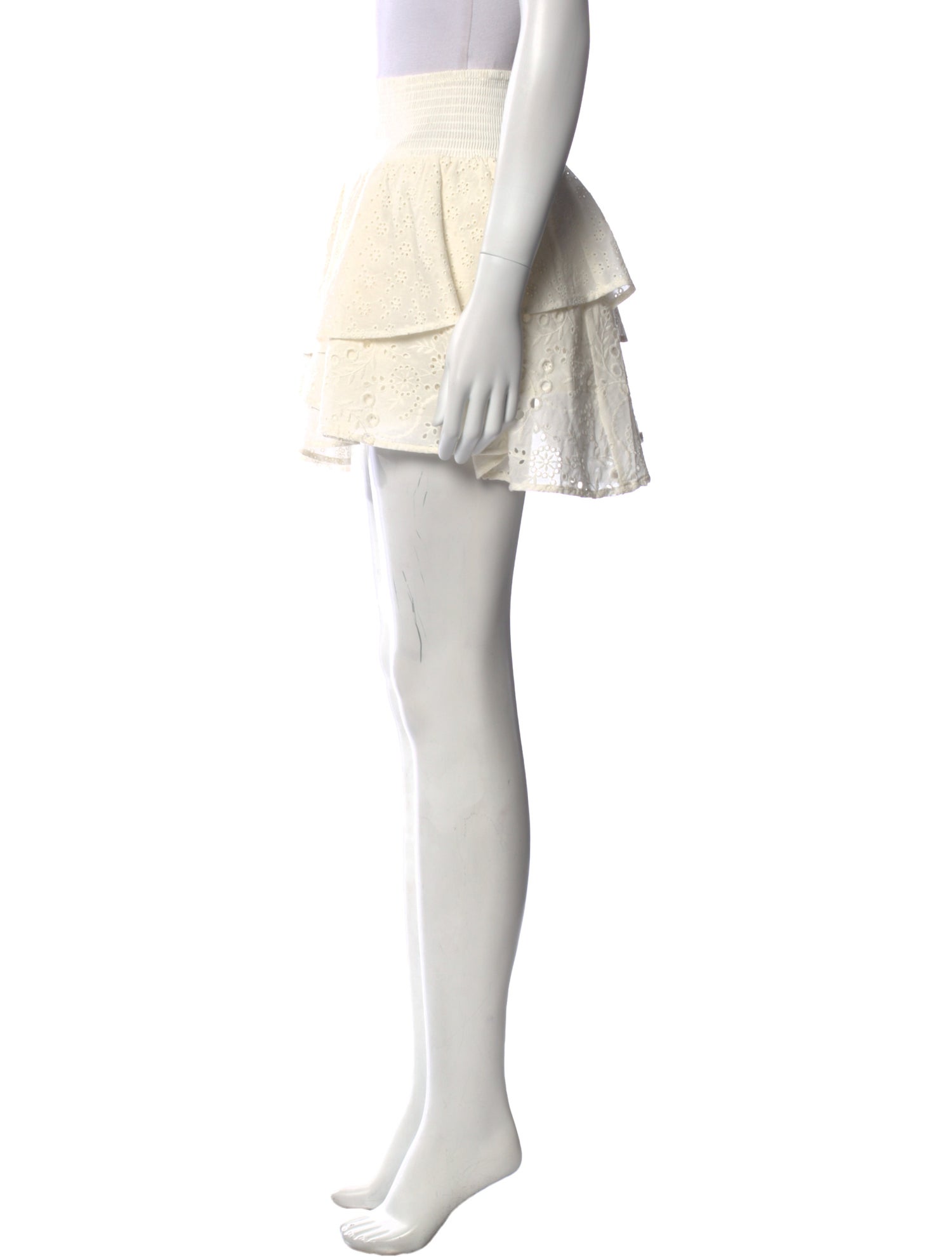 Iro Ruffle Embellishment Mini Skirt