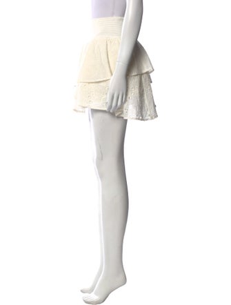 Iro Ruffle Embellishment Mini Skirt