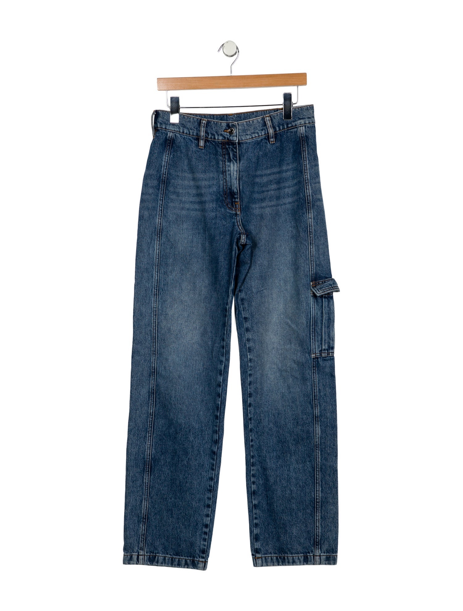 Iro Mid-Rise Straight Leg Jeans