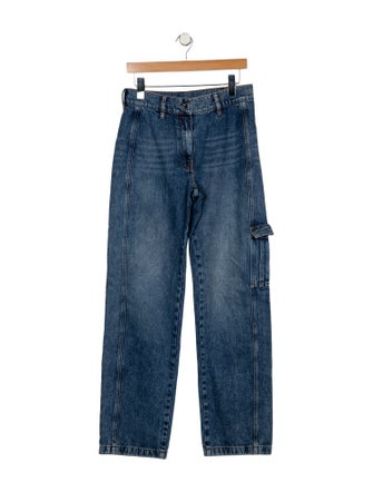 Iro Mid-Rise Straight Leg Jeans