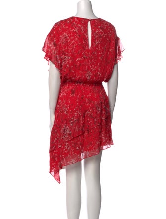 Iro Floral Print Mini Dress