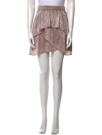 Iro Glitter Accents Mini Skirt