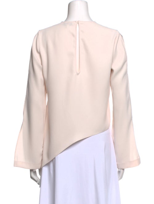 Iro Crew Neck Long Sleeve Crop Top