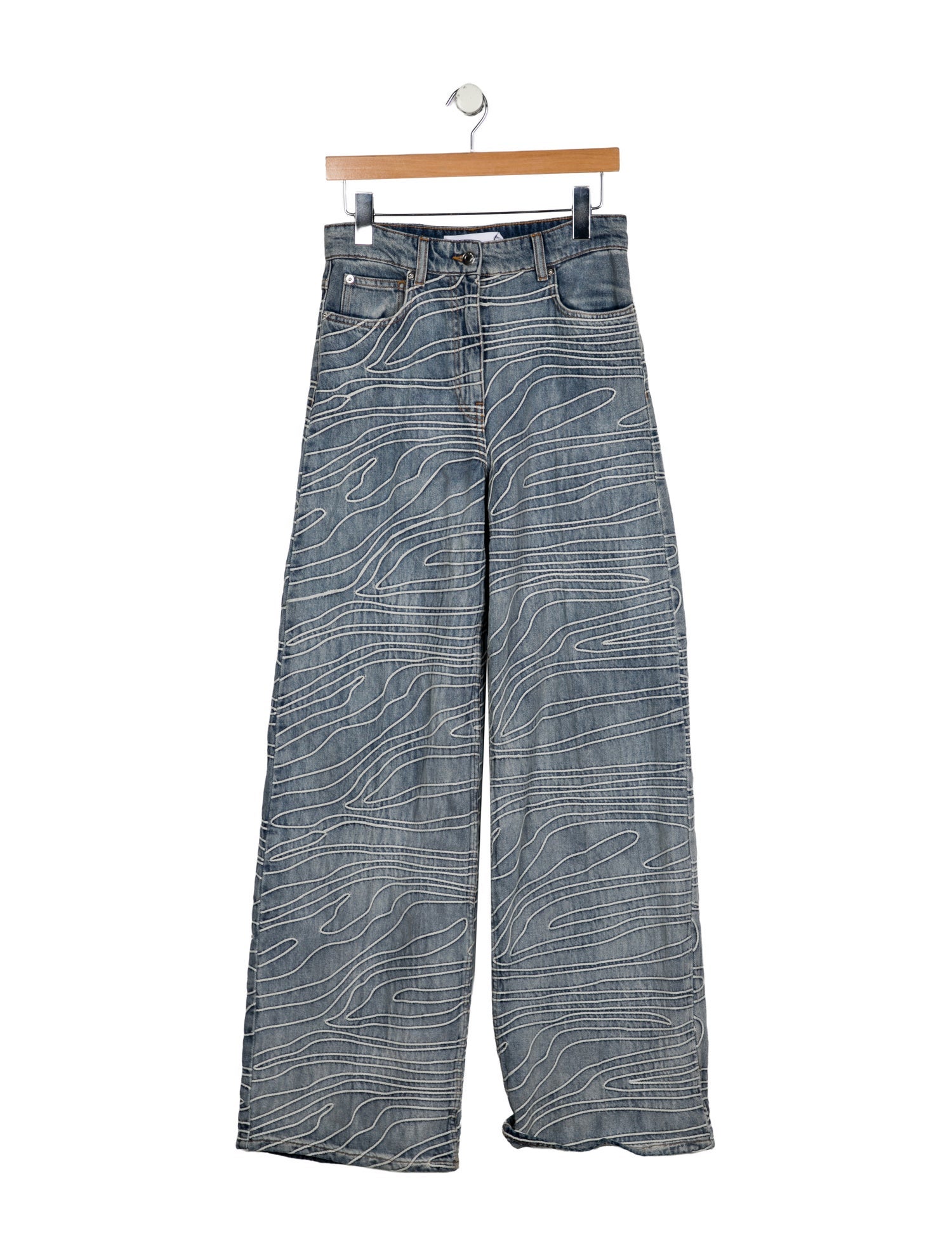Iro Mid-Rise Straight Leg Jeans