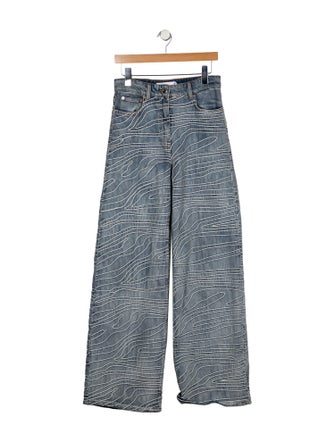Iro Mid-Rise Straight Leg Jeans