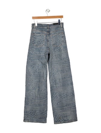 Iro Mid-Rise Straight Leg Jeans