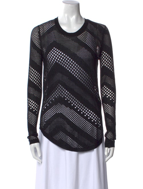 Iro Printed Crew Neck Sweatshirt