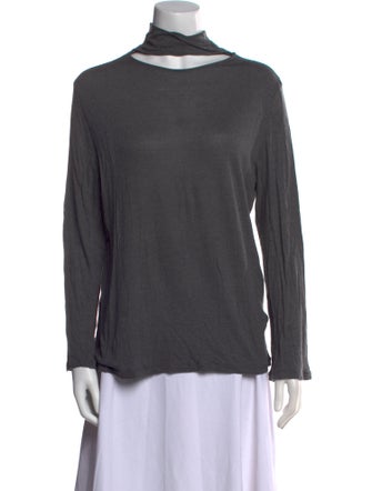 Iro Turtleneck Long Sleeve Top