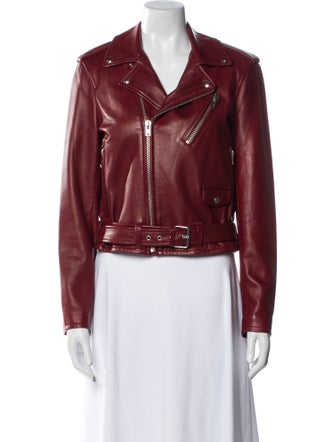 Iro Lamb Leather Biker Jacket