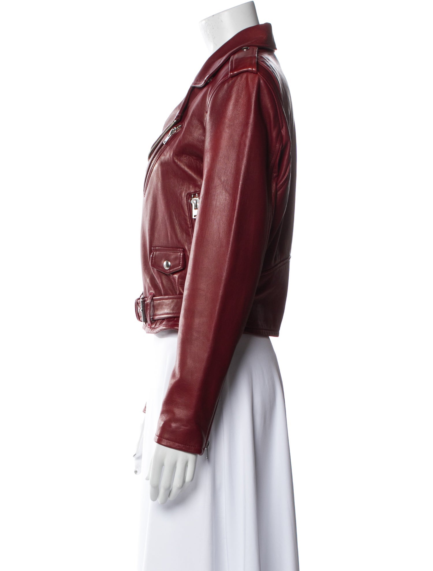 Iro Lamb Leather Biker Jacket