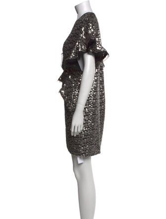 Iro V-Neck Mini Dress